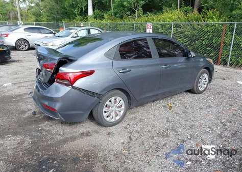 2018 Hyundai Accent Se из США, поврежденный, VIN 3KPC24A30JE029109